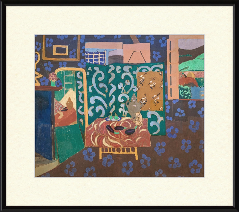 Interior with Aubergines - Great Pictures Framed