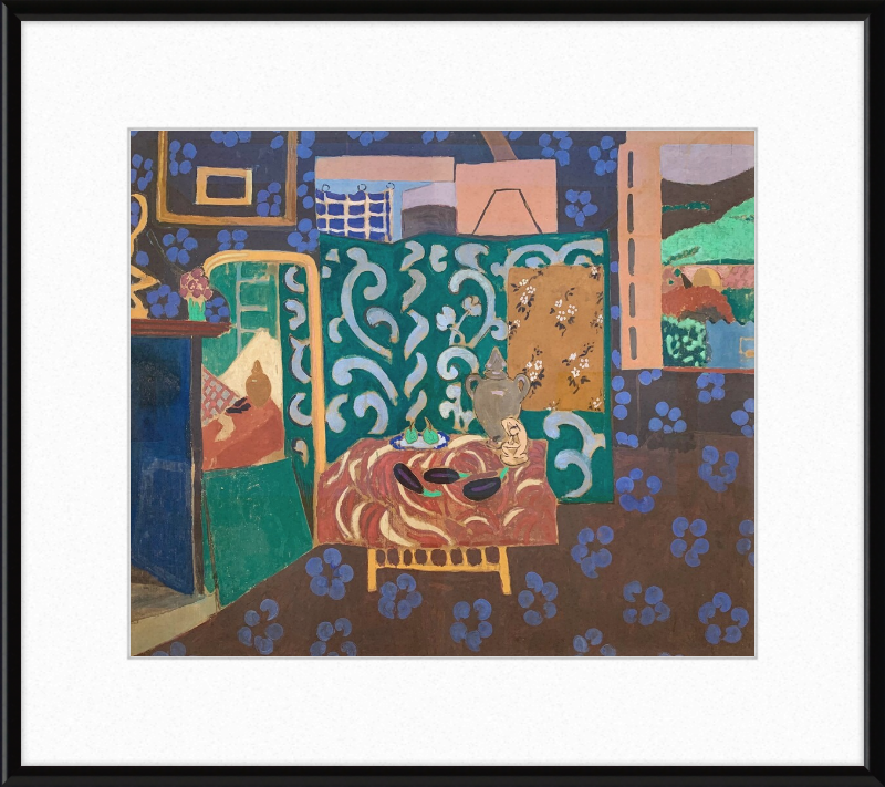 Interior with Aubergines - Great Pictures Framed