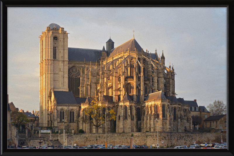 The Cathédrale Saint-Julien in Le Mans, France - Great Pictures Framed