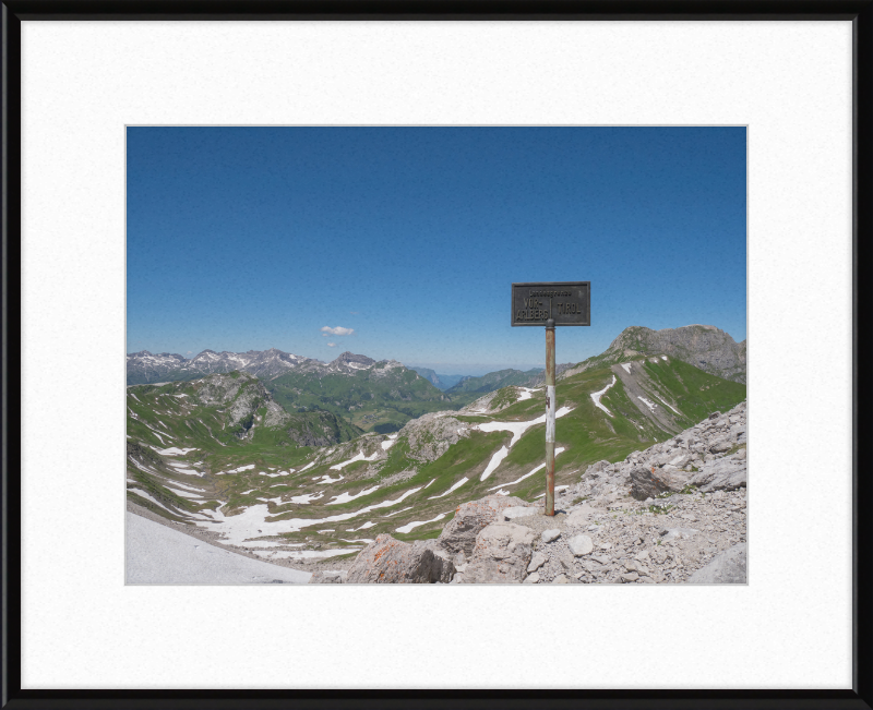 Lech - Rauher-Kopf-Scharte - Great Pictures Framed