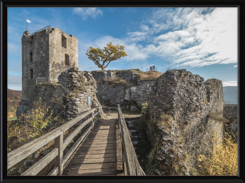 Ruine Neideck - Great Pictures Framed