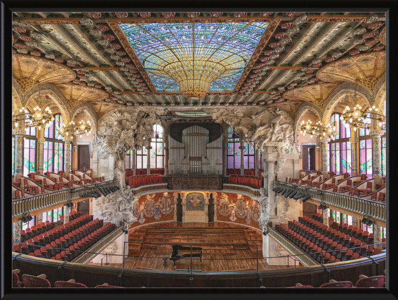 Palau de la Música Catalana - Great Pictures Framed