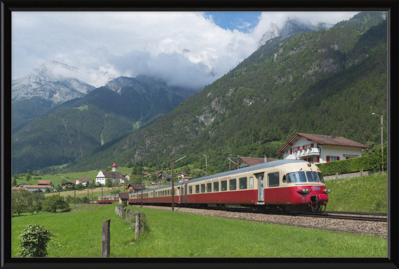 SBB RAe TEE II Silenen - Erstfeld - Great Pictures Framed