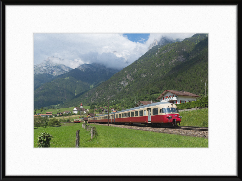 SBB RAe TEE II Silenen - Erstfeld - Great Pictures Framed