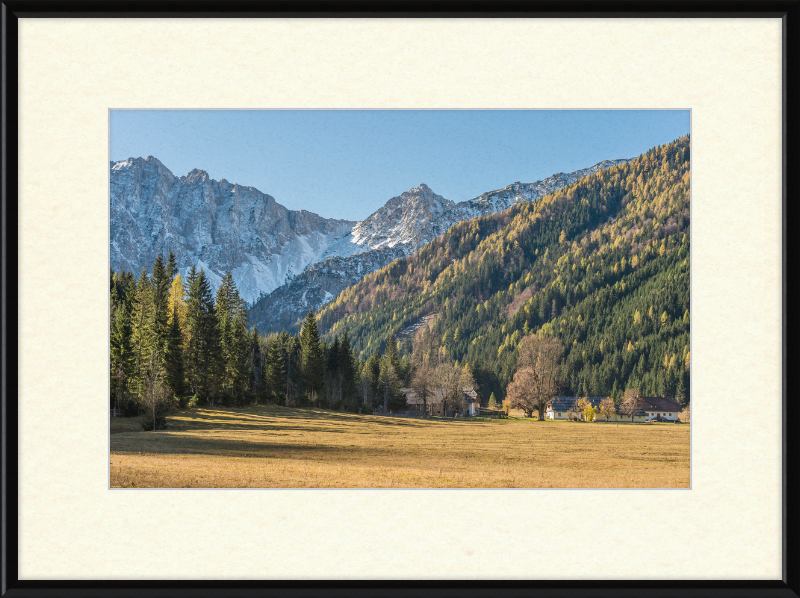 Ferlach Bodental Bodenbauer with Vertatscha - Great Pictures Framed