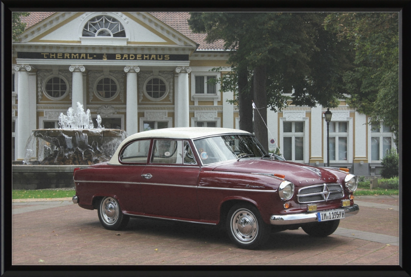A Borgward Isabella - Great Pictures Framed
