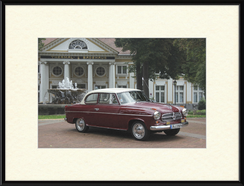 A Borgward Isabella - Great Pictures Framed
