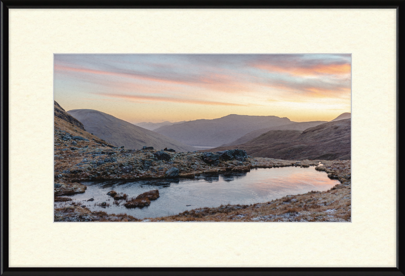 A Small Loch in the Scottish Highlands - Great Pictures Framed
