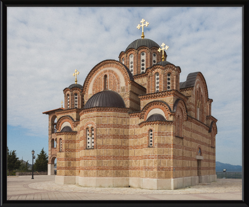 Iglesia Nova Gracanica, Trebinje, Bosnia y Herzegovina - Great Pictures Framed