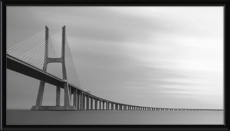 Vasco da Gama Bridge - Great Pictures Framed