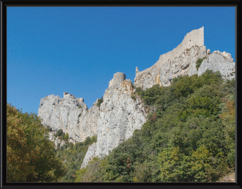 Château de Peyrepertuse - Great Pictures Framed