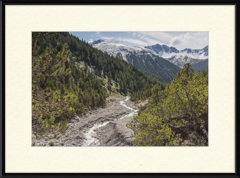 Bergtocht van S-charl naar Alp Sesvenna - Great Pictures Framed