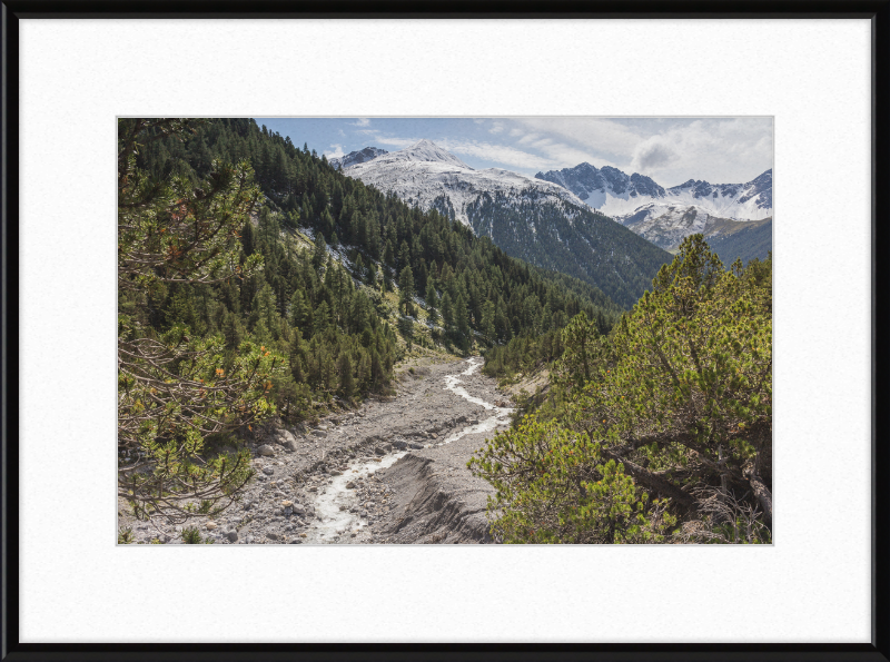 Bergtocht van S-charl naar Alp Sesvenna - Great Pictures Framed