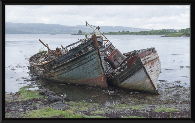 Salen - Rotting Hulks - Great Pictures Framed