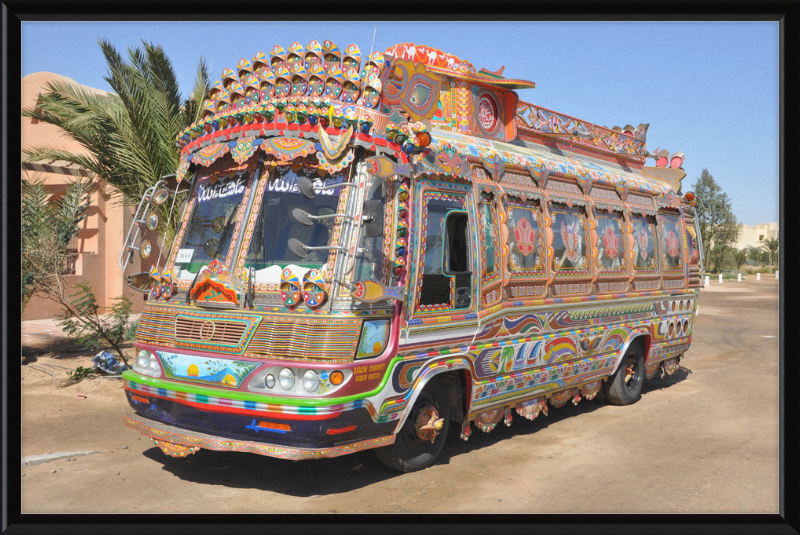 El Gouna Bus - Great Pictures Framed