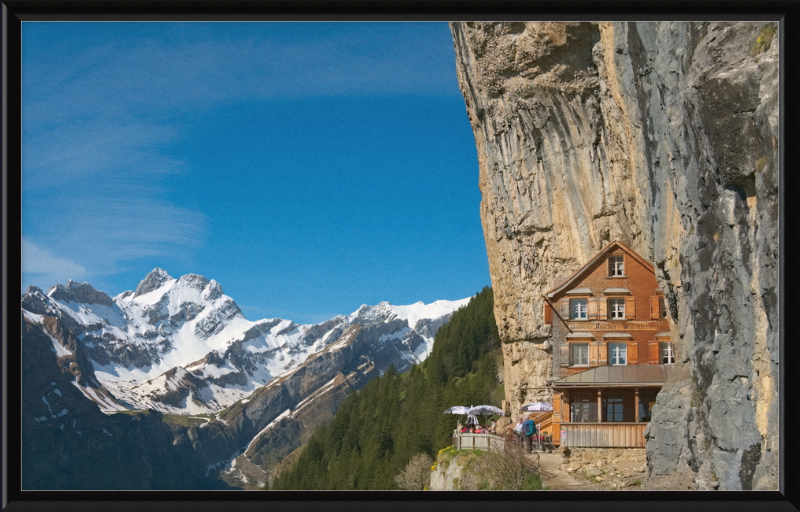 Aescher-Wildkirchli - Great Pictures Framed