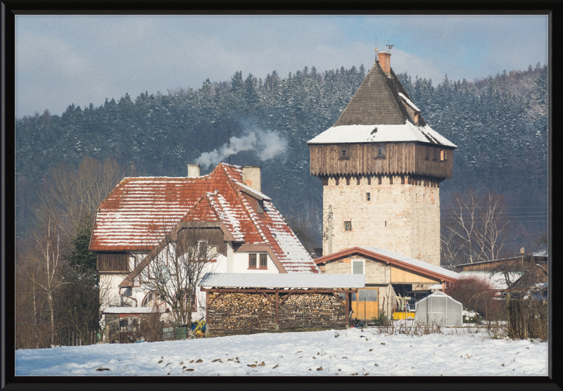 Residential Tower in  Żelaźnie - Great Pictures Framed