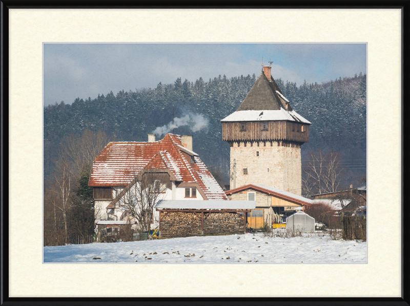 Residential Tower in  Żelaźnie - Great Pictures Framed
