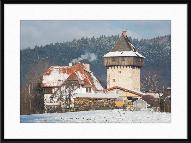 Residential Tower in  Żelaźnie - Great Pictures Framed