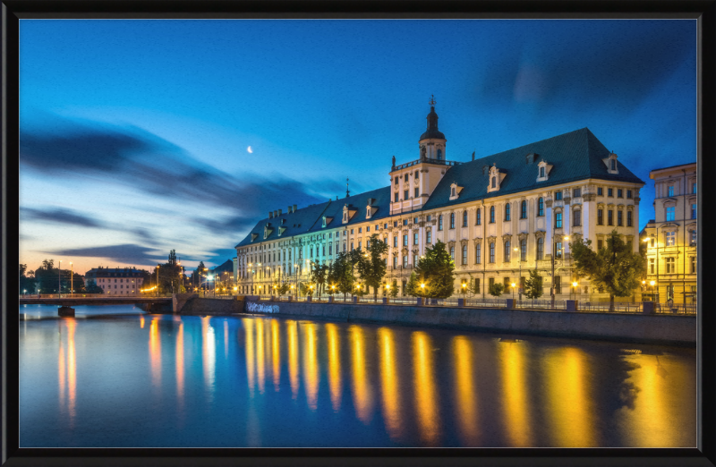 Wroclaw University in the Morning - Great Pictures Framed
