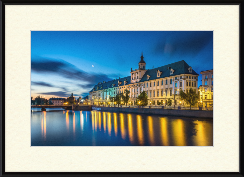 Wroclaw University in the Morning - Great Pictures Framed