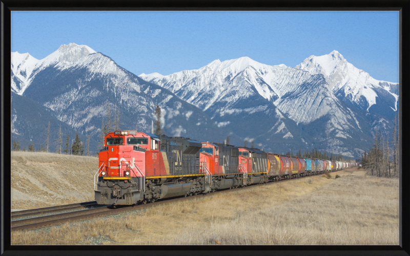 Hinton to Jasper Route - Great Pictures Framed