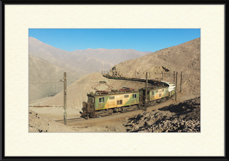 SQM GE 289A Boxcab Quillagua - Barriles - Great Pictures Framed