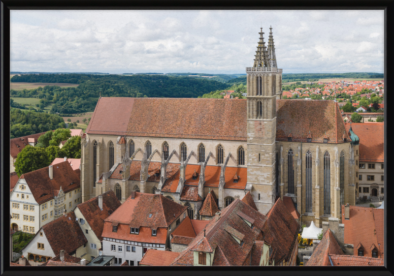 St. Jakob Kirche Rothenburg, Germany - Great Pictures Framed
