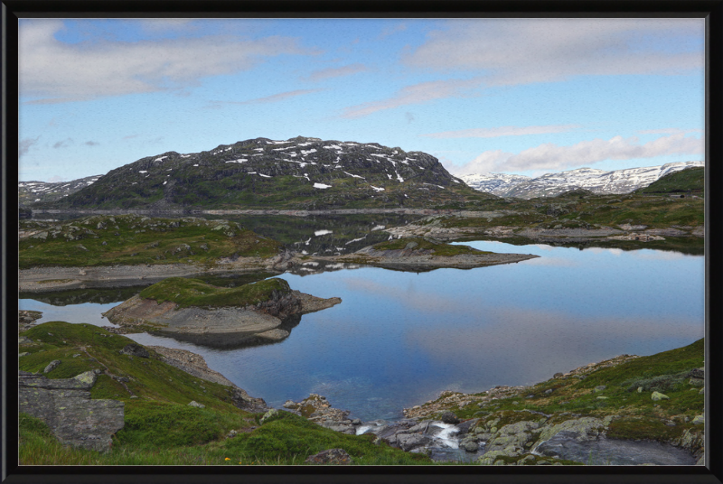 Lake Votna Hordaland Norway - Great Pictures Framed