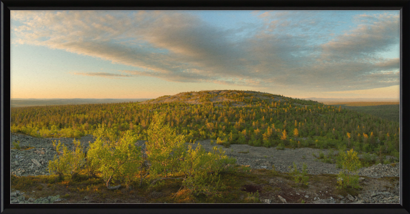 Oratunturi Central Summit, Sodankylä, Lapland, Finland - Great Pictures Framed