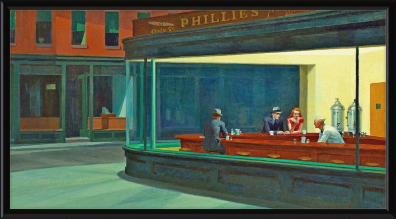 Nighthawks - Great Pictures Framed