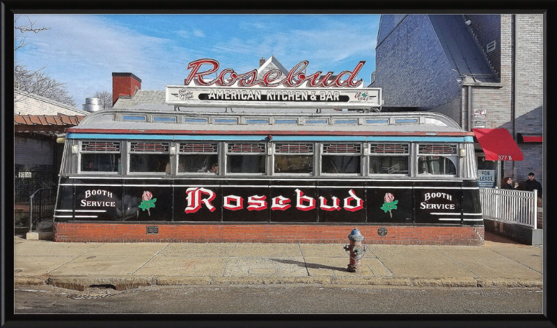 Rosebud Diner - Somerville, MA - Great Pictures Framed