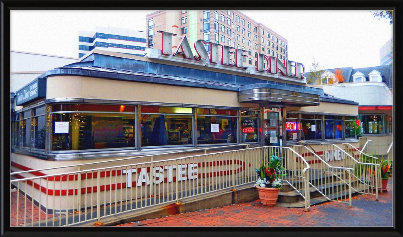 Tastee Diner - Great Pictures Framed