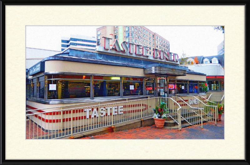 Tastee Diner - Great Pictures Framed