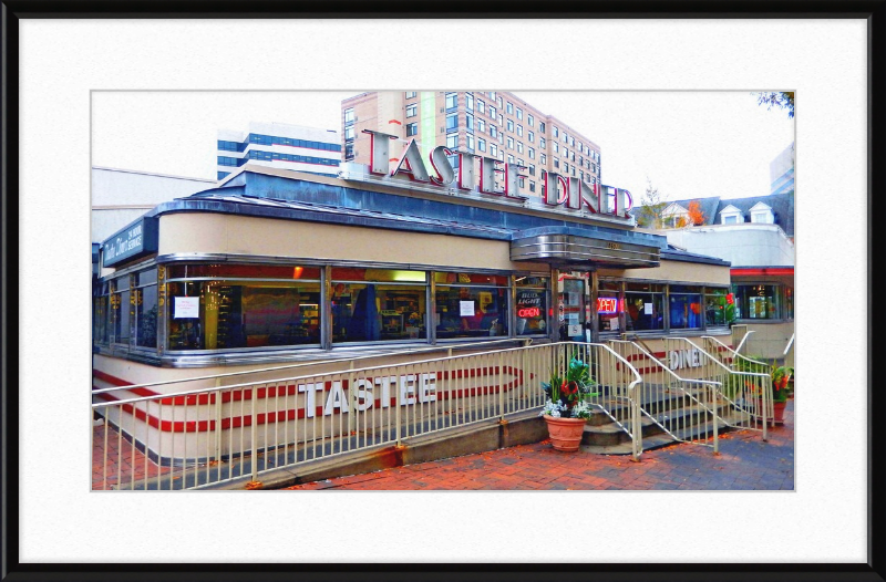Tastee Diner - Great Pictures Framed
