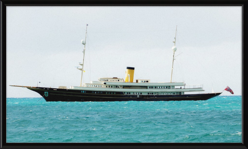 Motor Yacht Nero - Great Pictures Framed