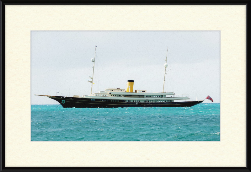Motor Yacht Nero - Great Pictures Framed