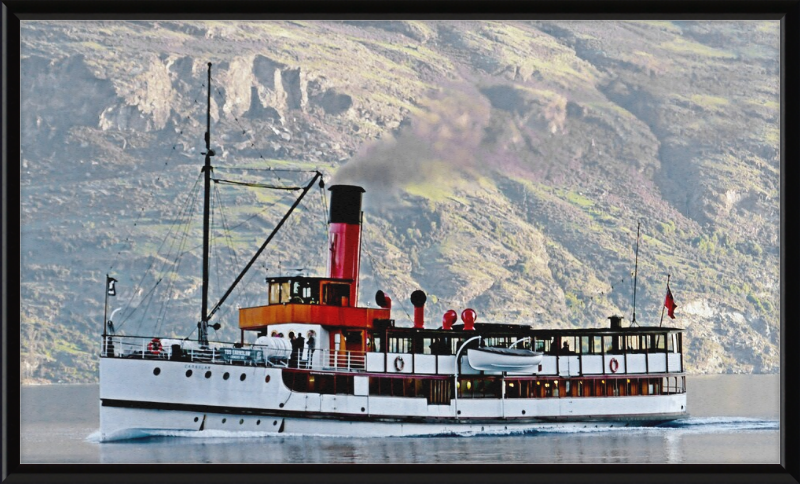 Lady of the Lake (TSS Earnslaw) - Great Pictures Framed