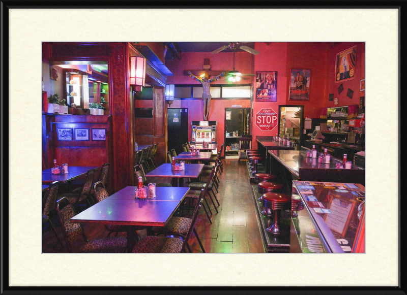 Roxy Diner - Great Pictures Framed