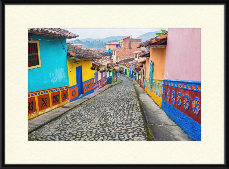 A Street in Colombia - Great Pictures Framed