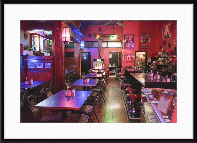 Roxy Diner - Great Pictures Framed