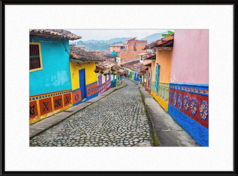 A Street in Colombia - Great Pictures Framed