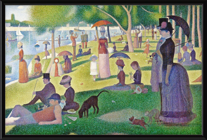 A Sunday Afternoon on the Island of La Grande Jatte - Great Pictures Framed