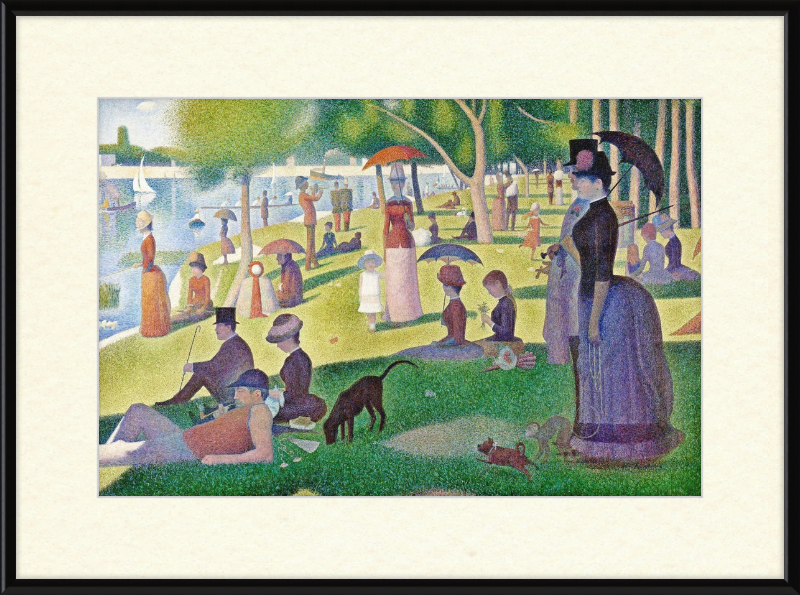 A Sunday Afternoon on the Island of La Grande Jatte - Great Pictures Framed