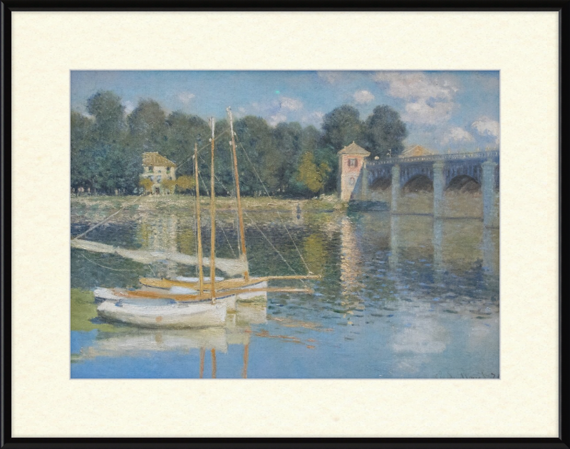 Le Pont d'Argenteuil - Great Pictures Framed