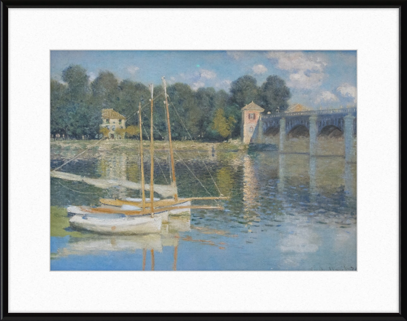Le Pont d'Argenteuil - Great Pictures Framed