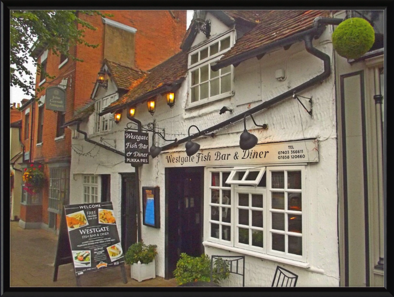 Westgate Fish Bar & Diner - Great Pictures Framed