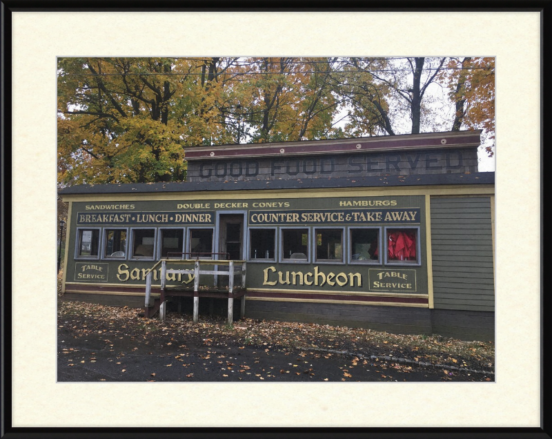 A Fake 1920's Diner - Great Pictures Framed