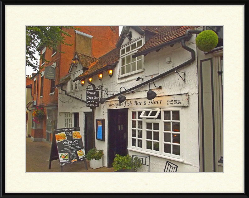 Westgate Fish Bar & Diner - Great Pictures Framed