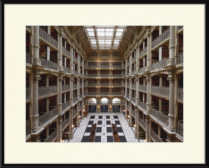 Peabody Institute Library - Great Pictures Framed